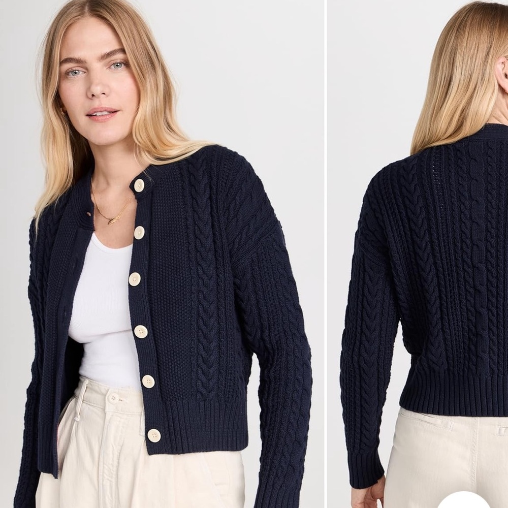 Alex Mill Cable Knit Nico Chunky Cardigan